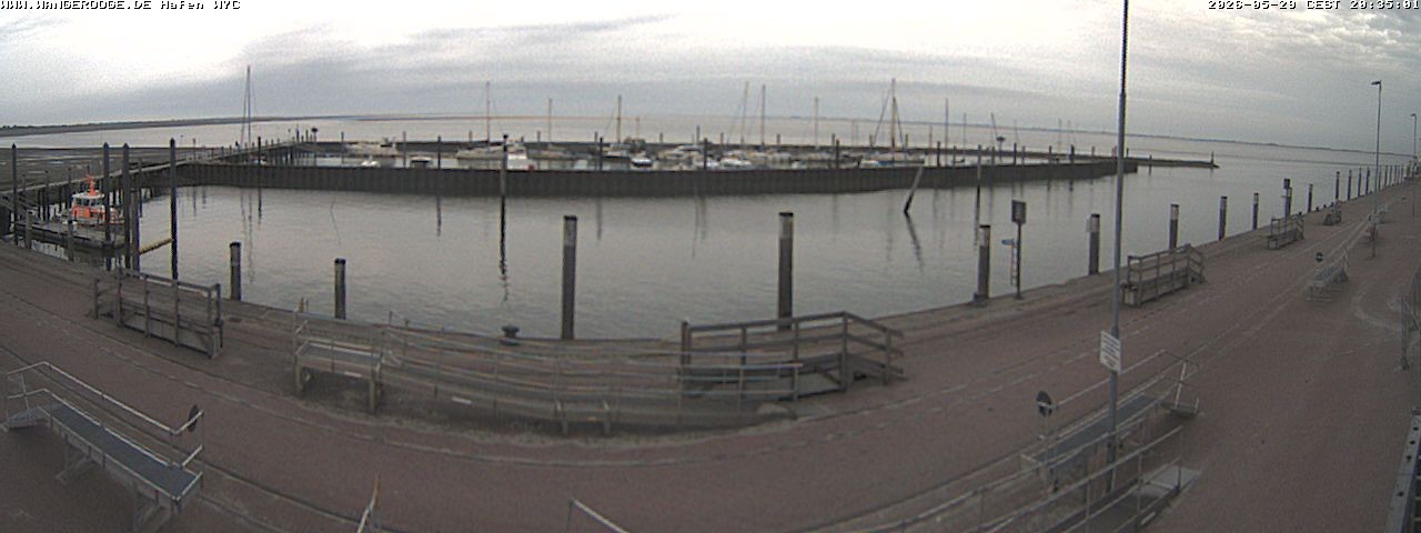 Archiv Foto Webcam Wangerooge Hafen