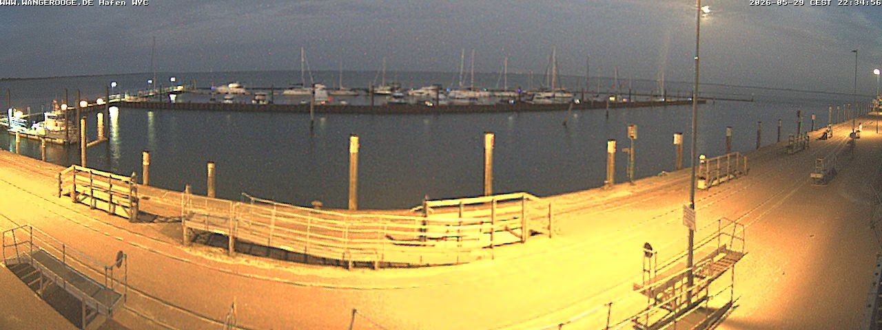 Archiv Foto Webcam Wangerooge Hafen