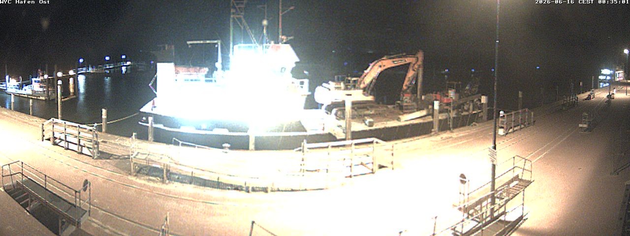 Archiv Foto Webcam Wangerooge Hafen