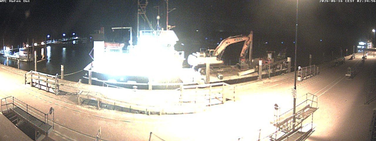 Archiv Foto Webcam Wangerooge Hafen