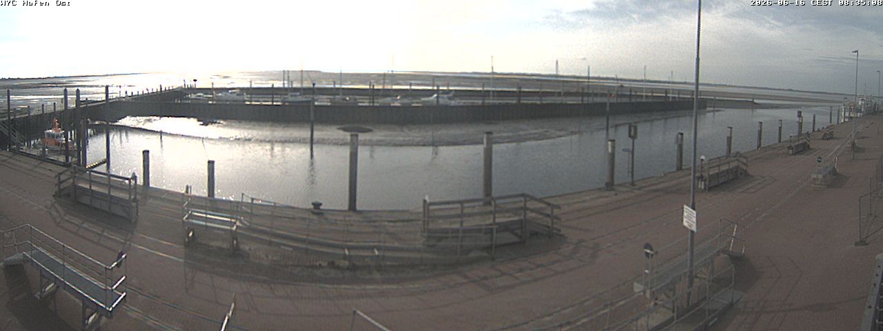 Archiv Foto Webcam Wangerooge Hafen