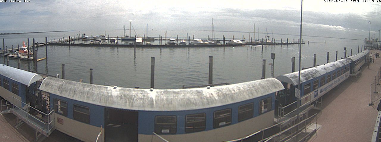 Archiv Foto Webcam Wangerooge Hafen