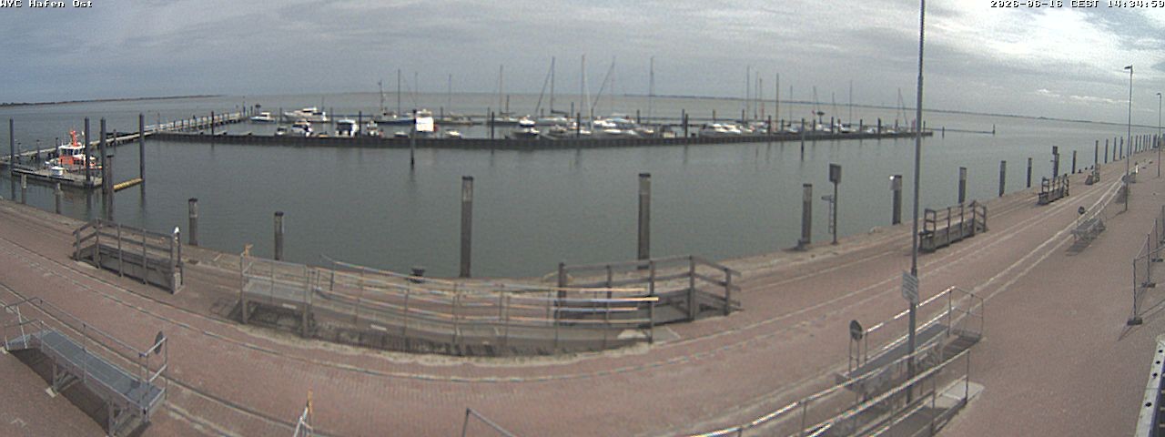 Archiv Foto Webcam Wangerooge Hafen