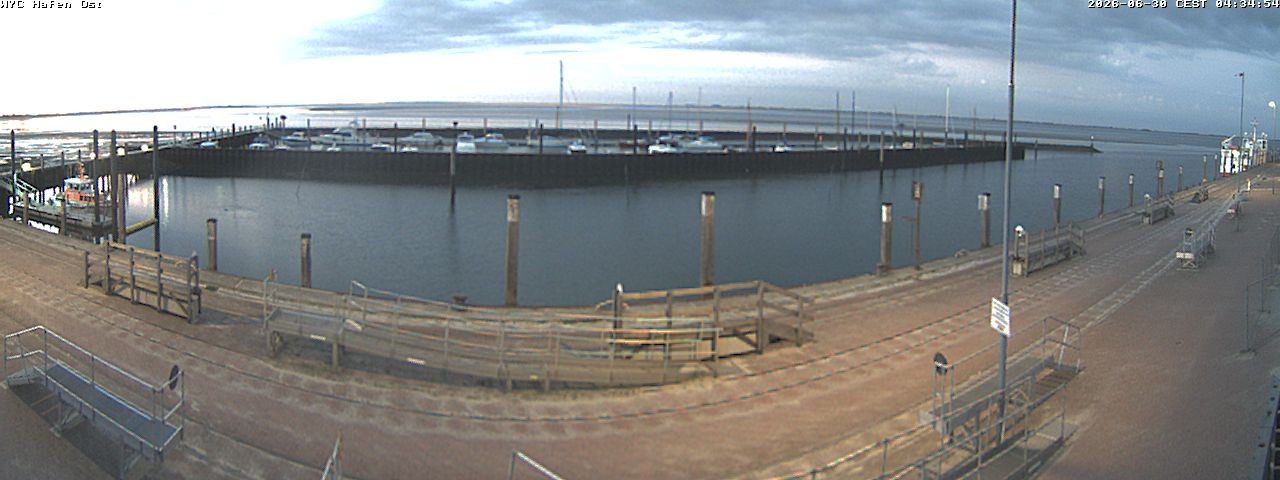 Archiv Foto Webcam Wangerooge Hafen