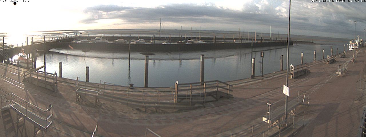 Archiv Foto Webcam Wangerooge Hafen
