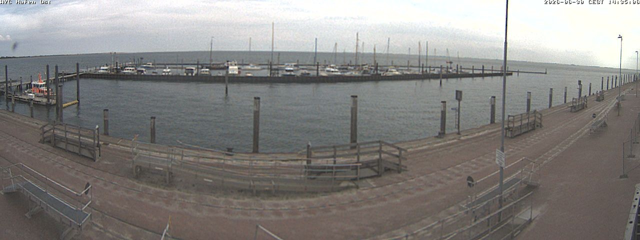 Archiv Foto Webcam Wangerooge Hafen