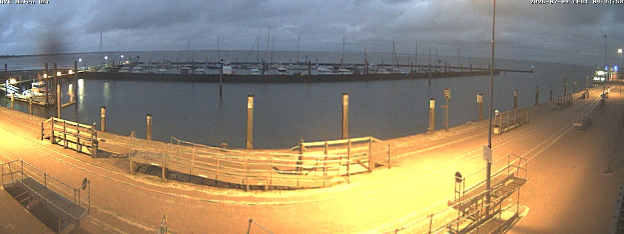 Archiv Foto Webcam Wangerooge Hafen