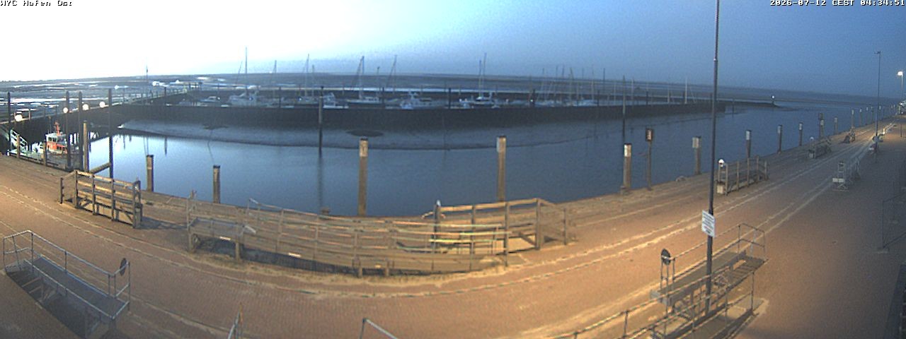 Archiv Foto Webcam Wangerooge Hafen