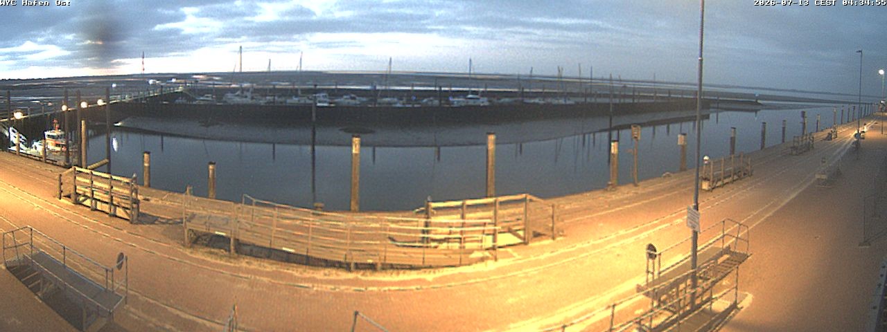 Archiv Foto Webcam Wangerooge Hafen