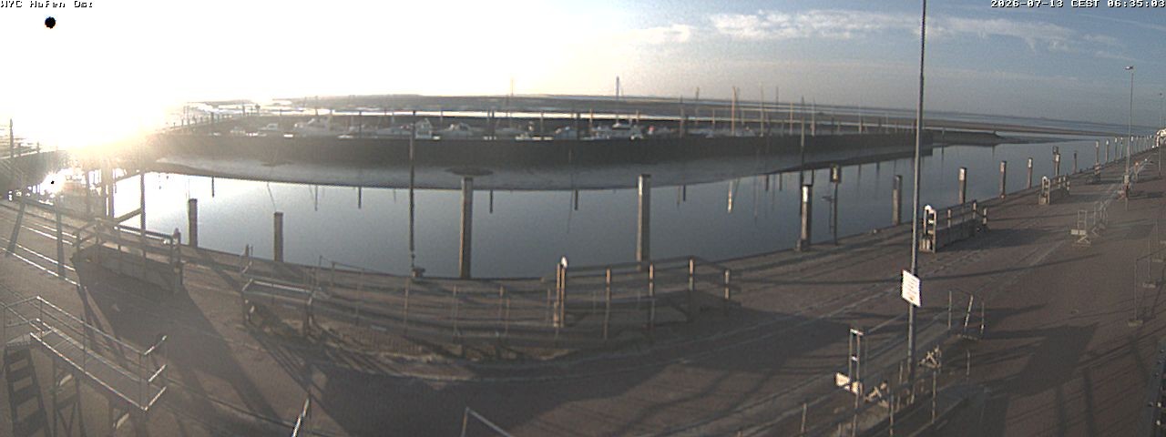 Archiv Foto Webcam Wangerooge Hafen
