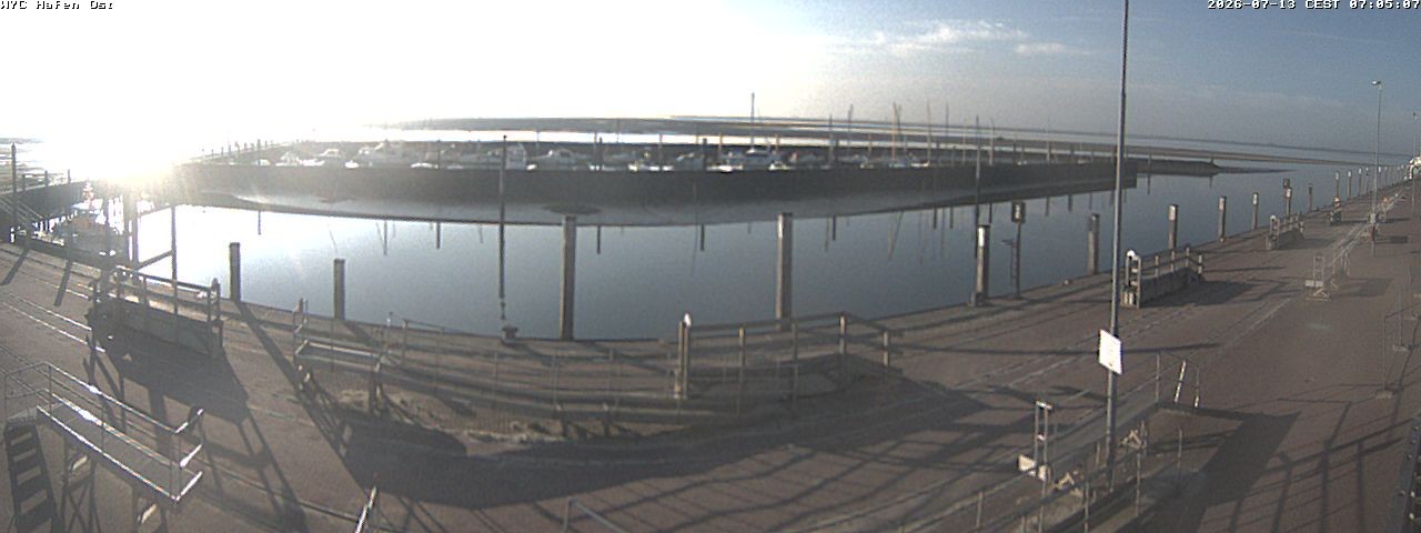 Archiv Foto Webcam Wangerooge Hafen