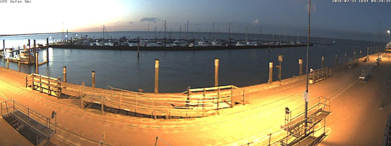 Archiv Foto Webcam Wangerooge Hafen