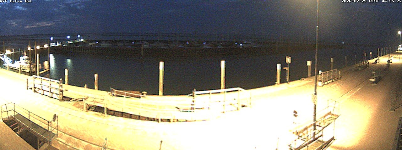 Archiv Foto Webcam Wangerooge Hafen