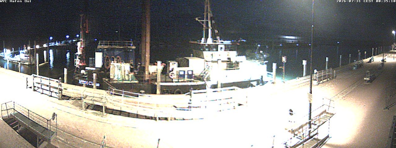Archiv Foto Webcam Wangerooge Hafen