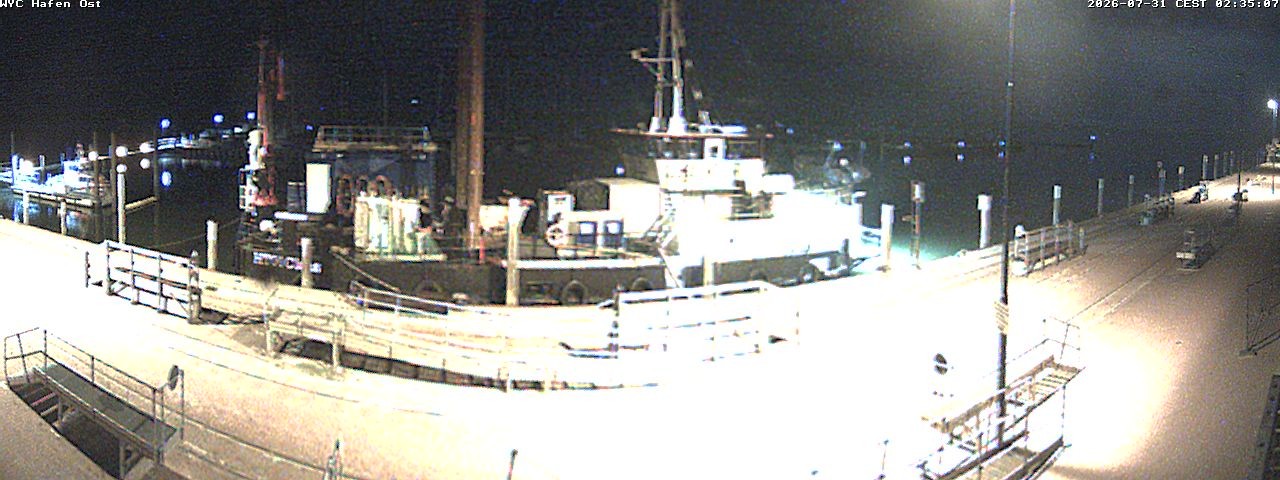 Archiv Foto Webcam Wangerooge Hafen