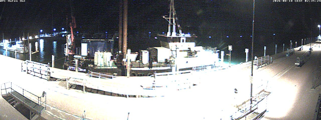 Archived image Webcam Wangerooge Harbour