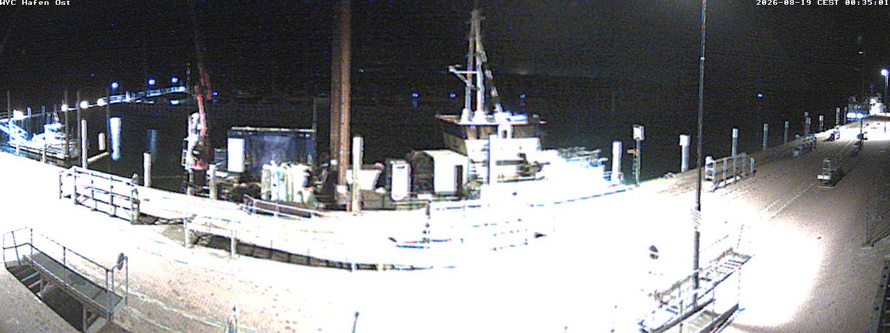Archiv Foto Webcam Wangerooge Hafen