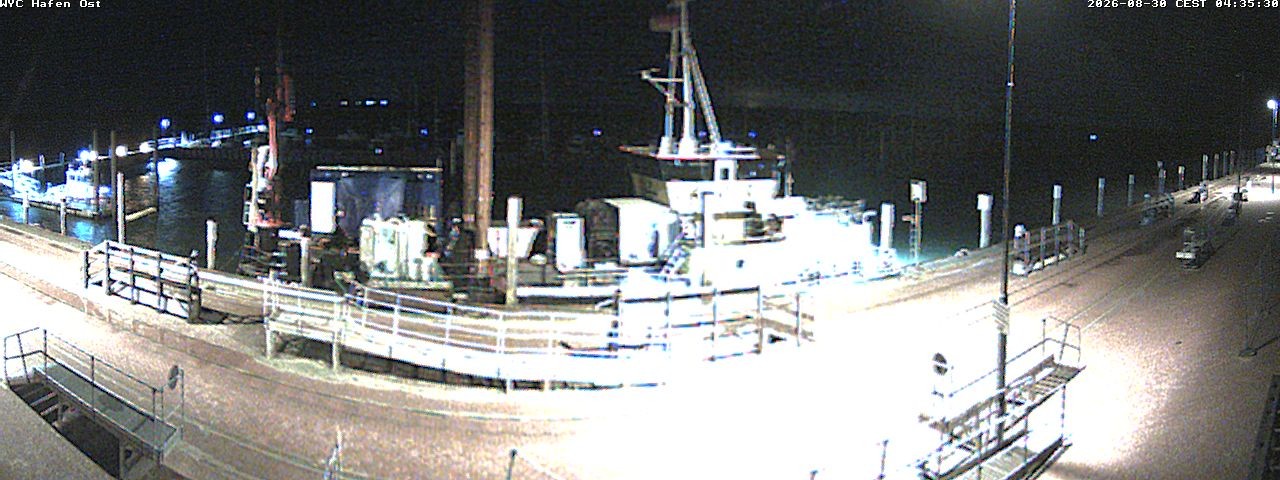 Archived image Webcam Wangerooge Harbour