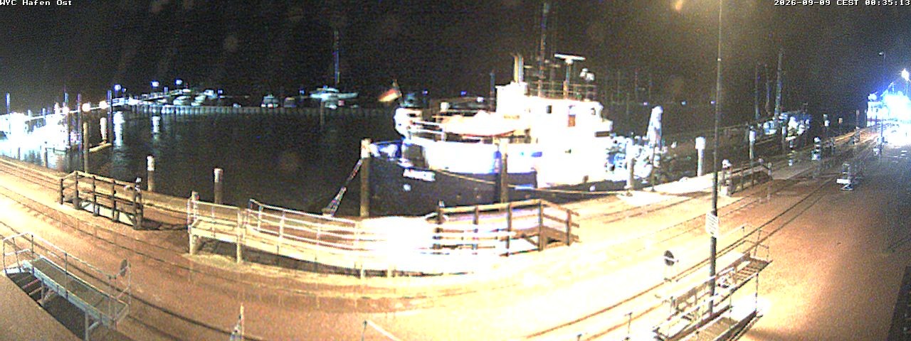 Archiv Foto Webcam Wangerooge Hafen