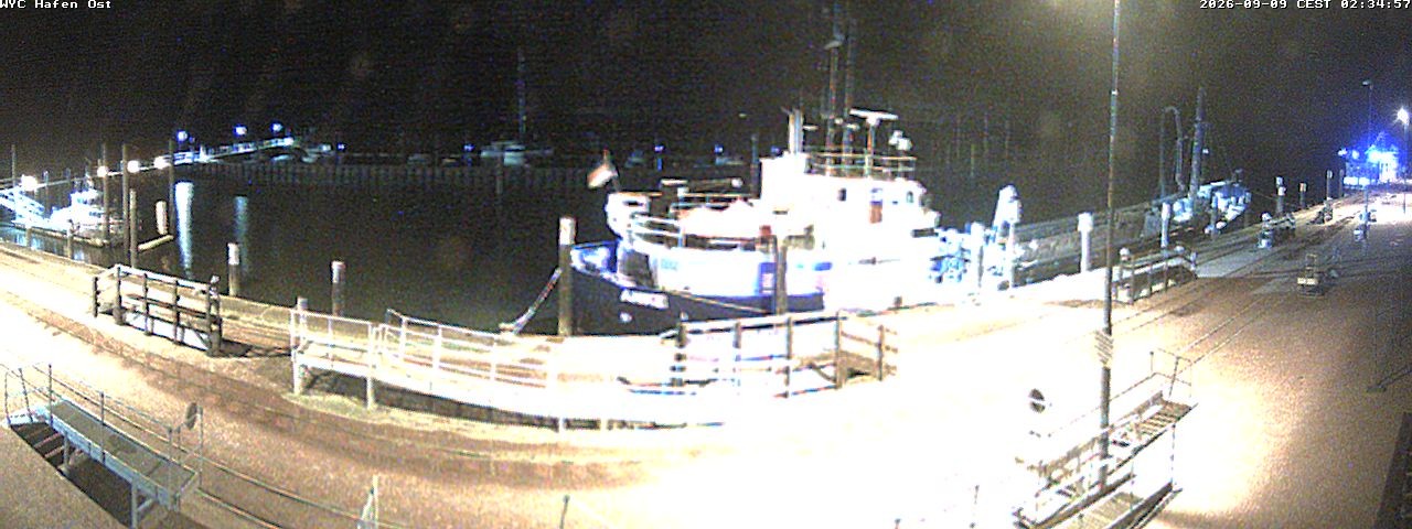 Archiv Foto Webcam Wangerooge Hafen