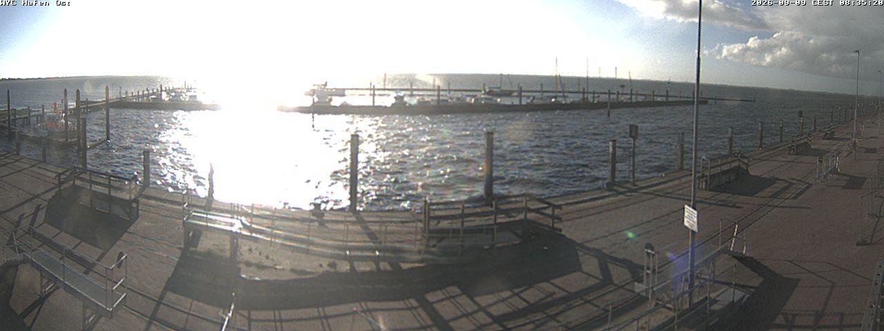 Archiv Foto Webcam Wangerooge Hafen