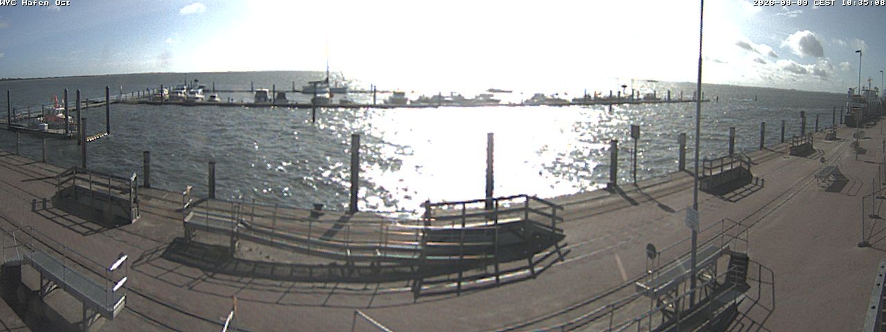 Archiv Foto Webcam Wangerooge Hafen