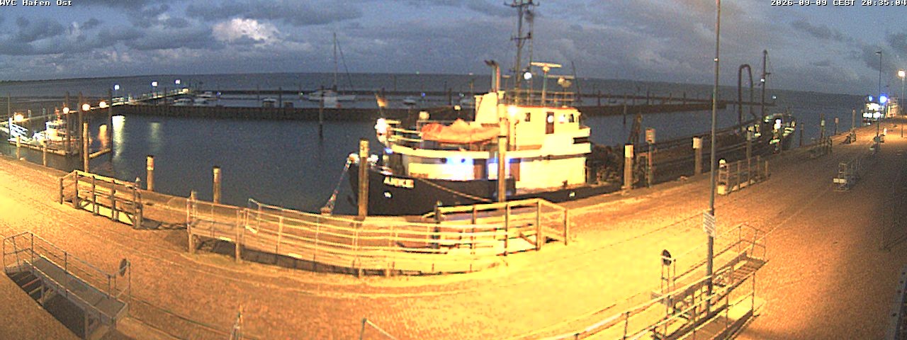 Archiv Foto Webcam Wangerooge Hafen