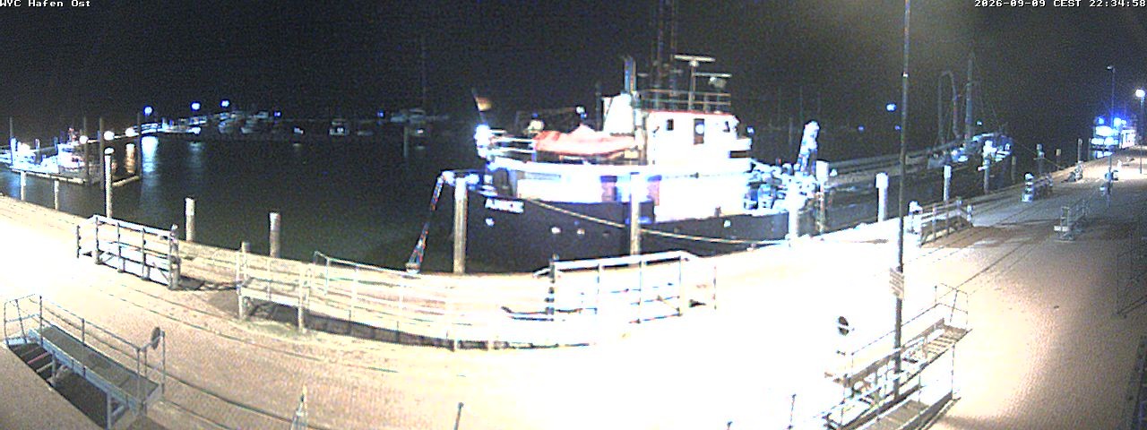 Archiv Foto Webcam Wangerooge Hafen