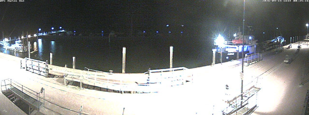 Archiv Foto Webcam Wangerooge Hafen