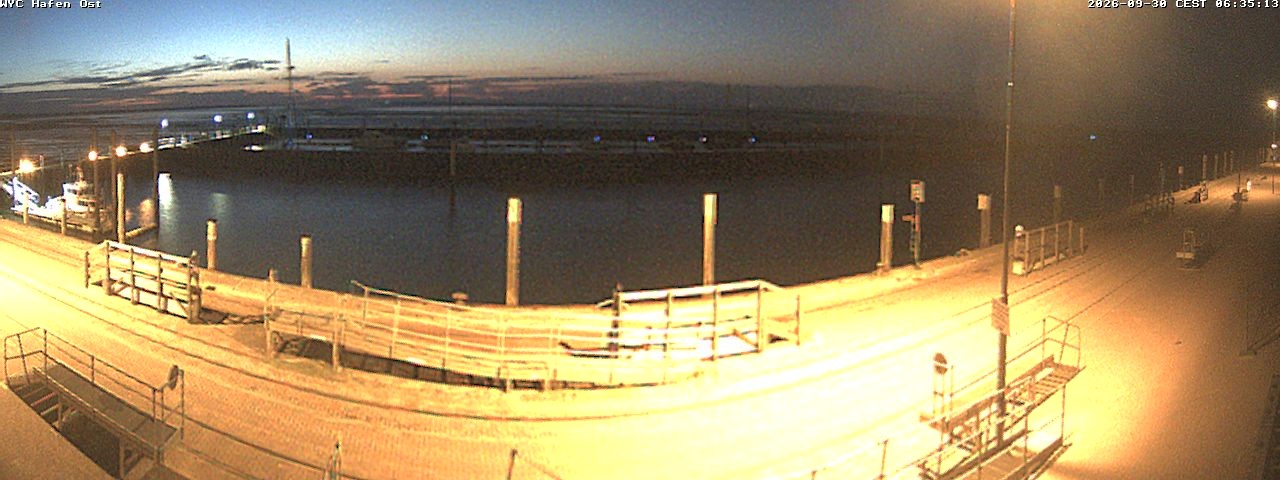 Archiv Foto Webcam Wangerooge Hafen
