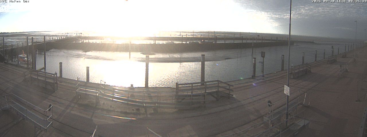 Archiv Foto Webcam Wangerooge Hafen