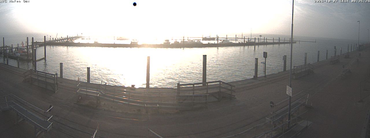 Archiv Foto Webcam Wangerooge Hafen