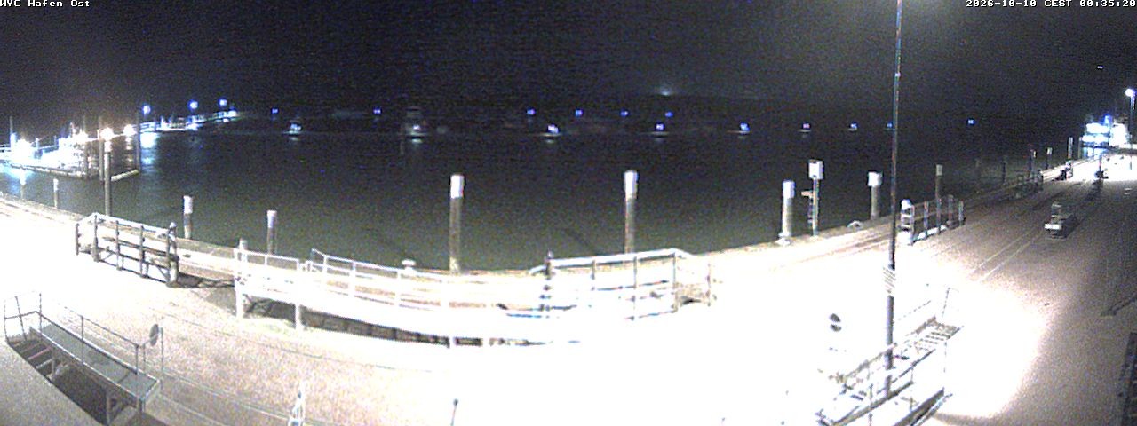 Archived image Webcam Wangerooge Harbour