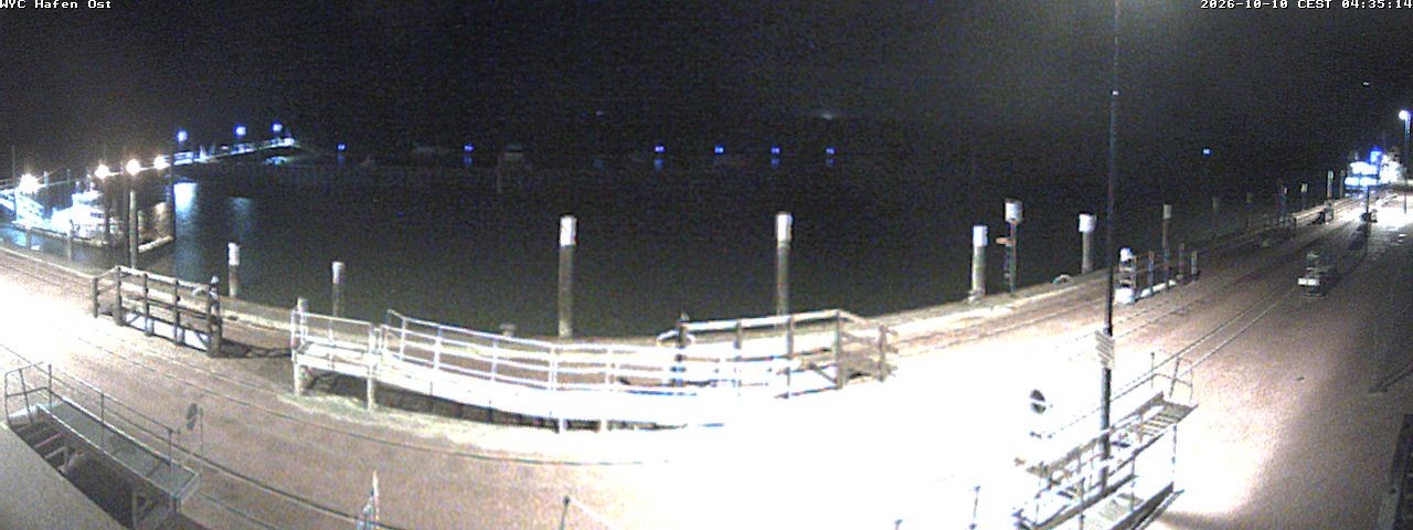 Archived image Webcam Wangerooge Harbour