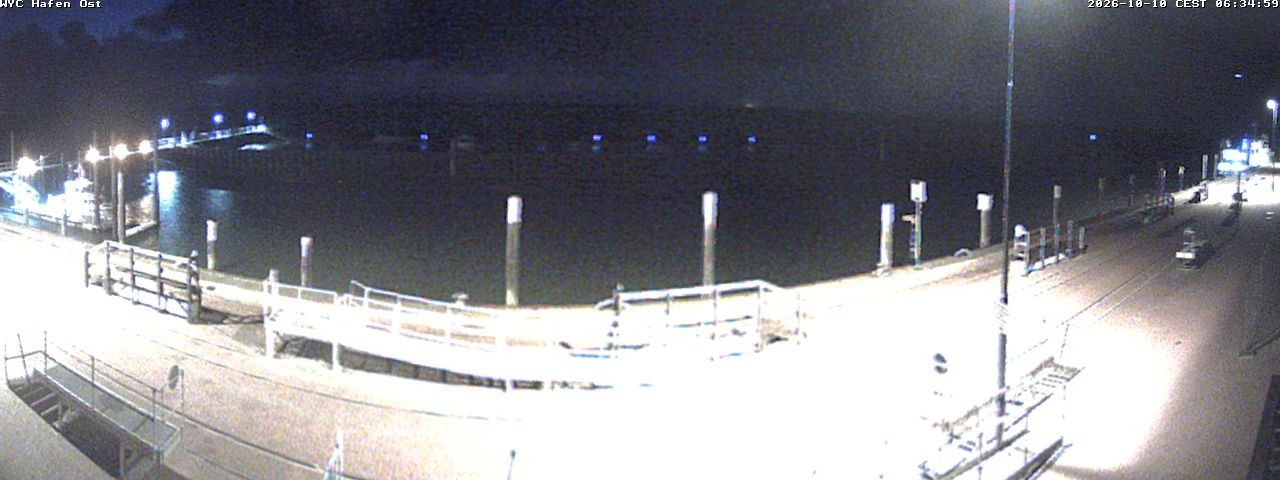 Archived image Webcam Wangerooge Harbour