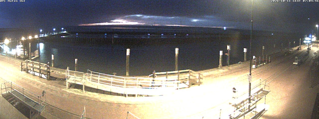 Archiv Foto Webcam Wangerooge Hafen