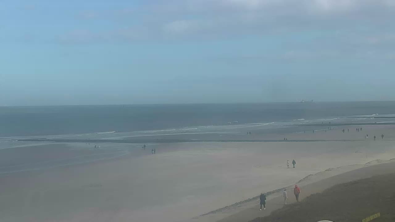 Archiv Foto Webcam Strandpromenade Wangerooge