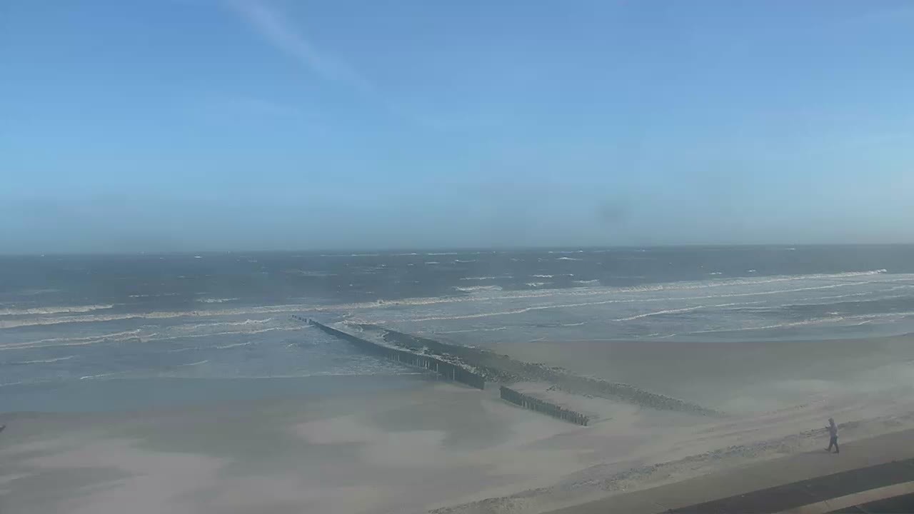 Archiv Foto Webcam Strandpromenade Wangerooge
