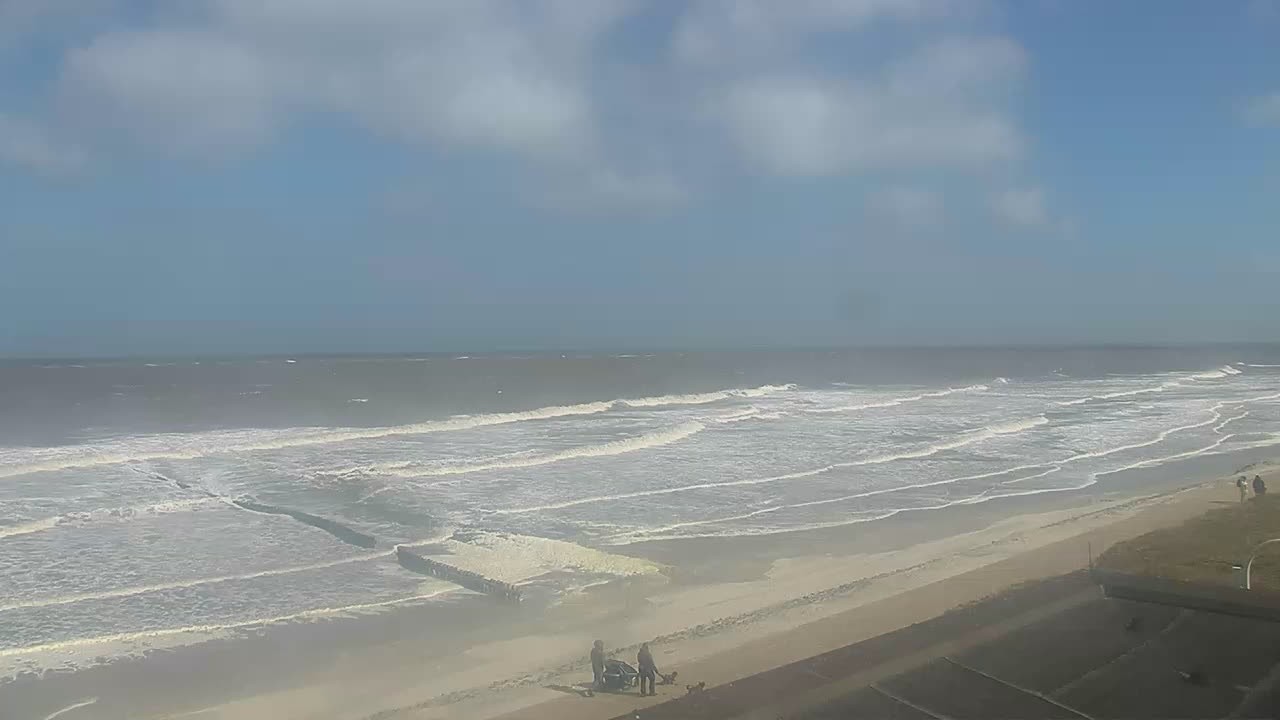 Archiv Foto Webcam Strandpromenade Wangerooge