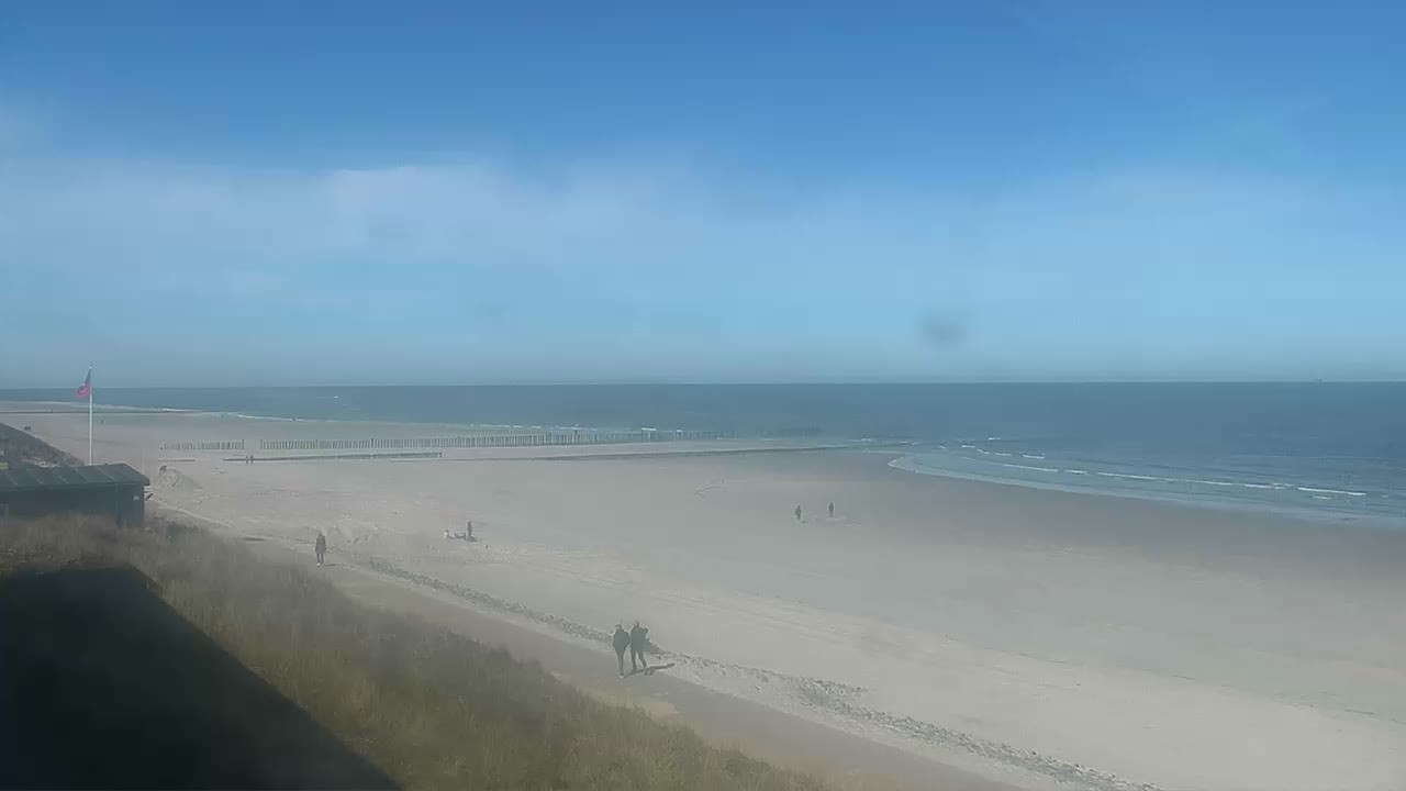 Archiv Foto Webcam Strandpromenade Wangerooge