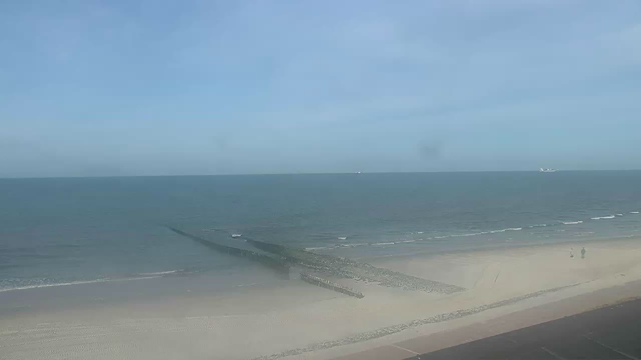 Archiv Foto Webcam Strandpromenade Wangerooge