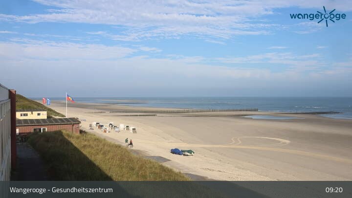Archiv Foto Webcam Strandpromenade Wangerooge