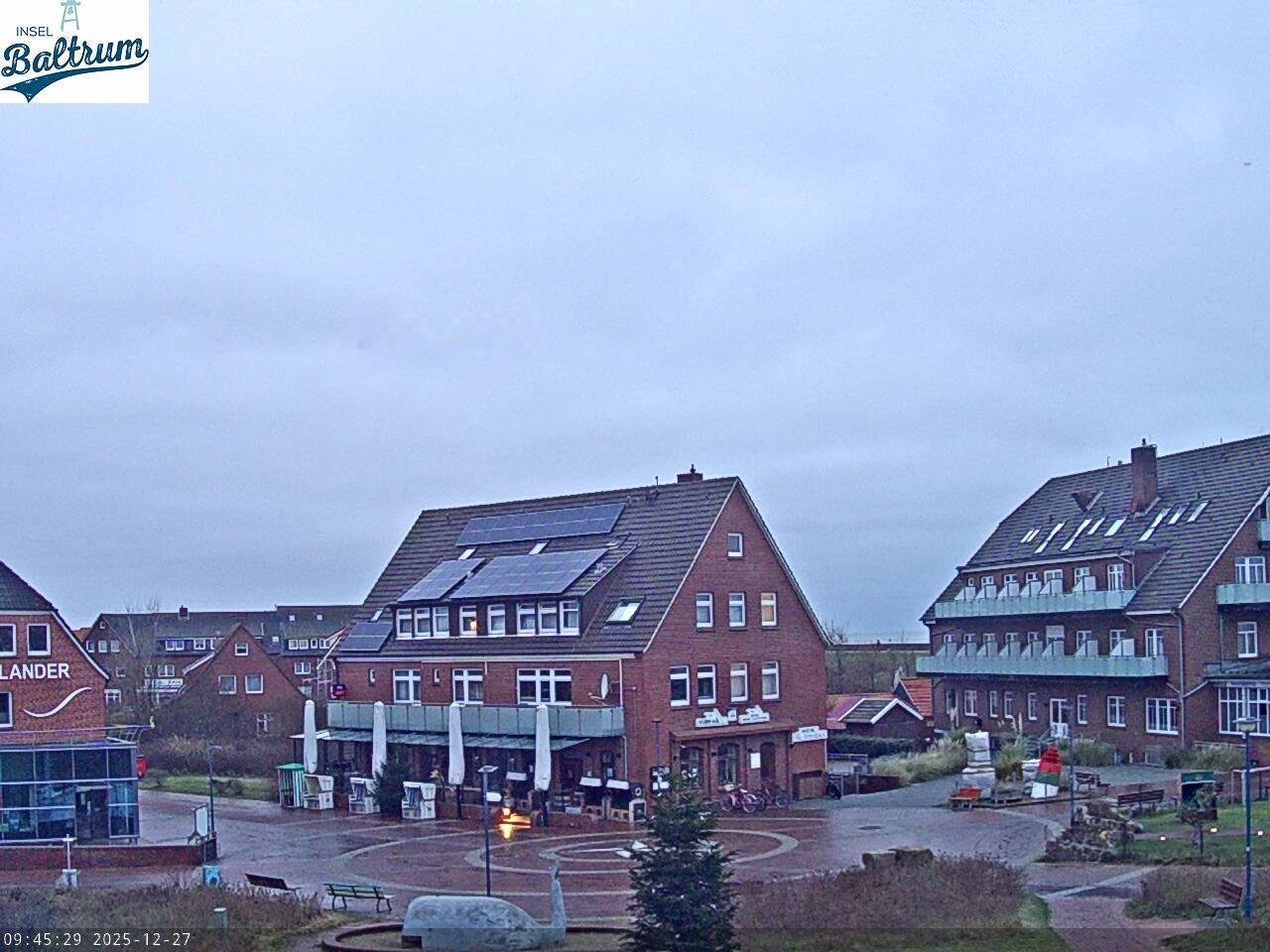 Archiv Foto Webcam Marktplatz Baltrum