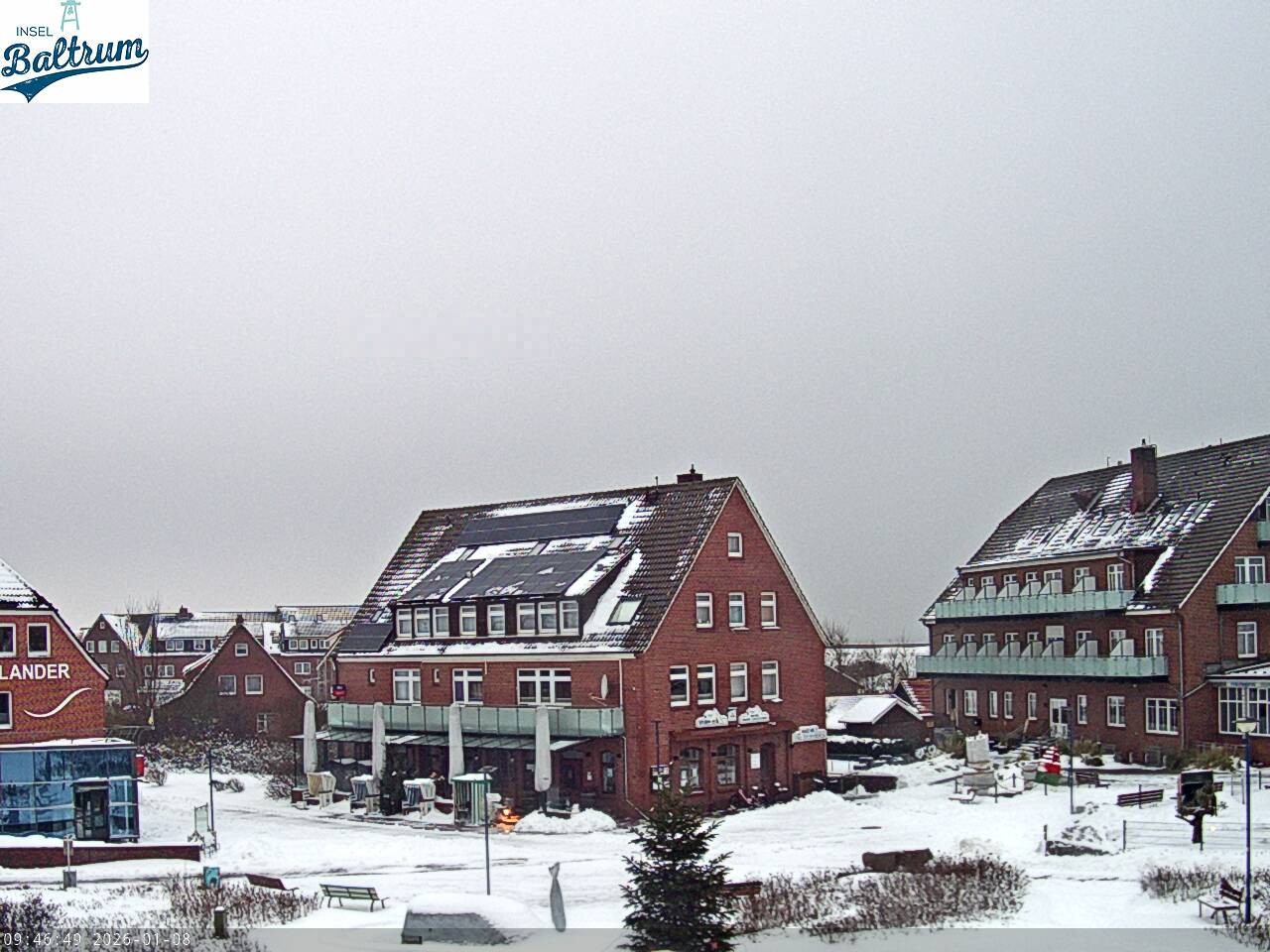 Archiv Foto Webcam Marktplatz Baltrum