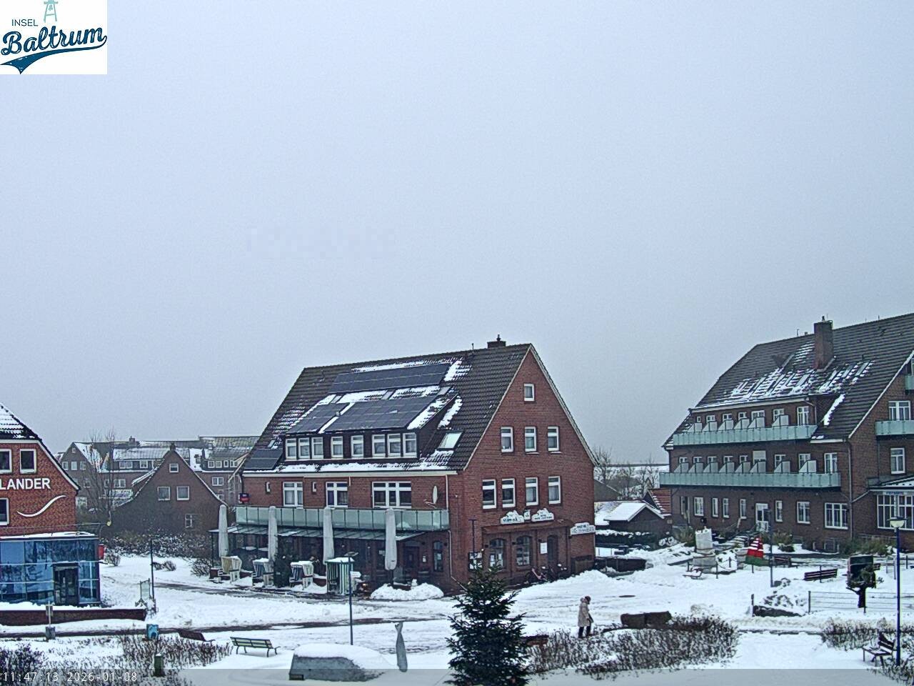 Archiv Foto Webcam Marktplatz Baltrum