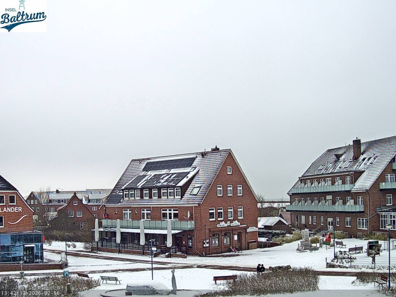 Archiv Foto Webcam Marktplatz Baltrum