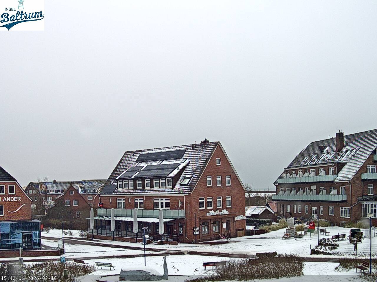 Archiv Foto Webcam Marktplatz Baltrum