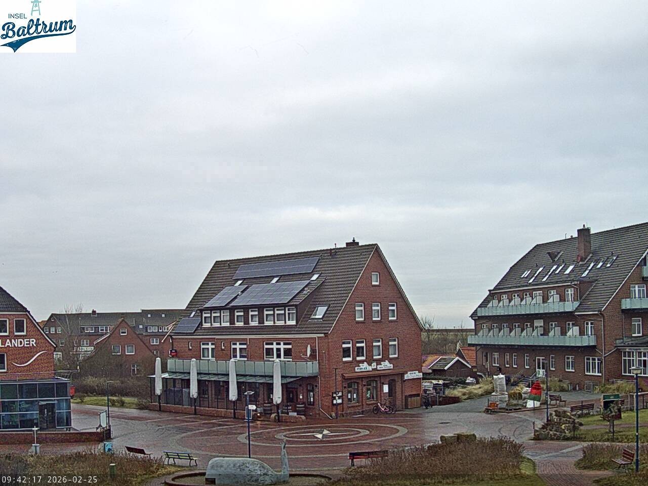 Archiv Foto Webcam Marktplatz Baltrum