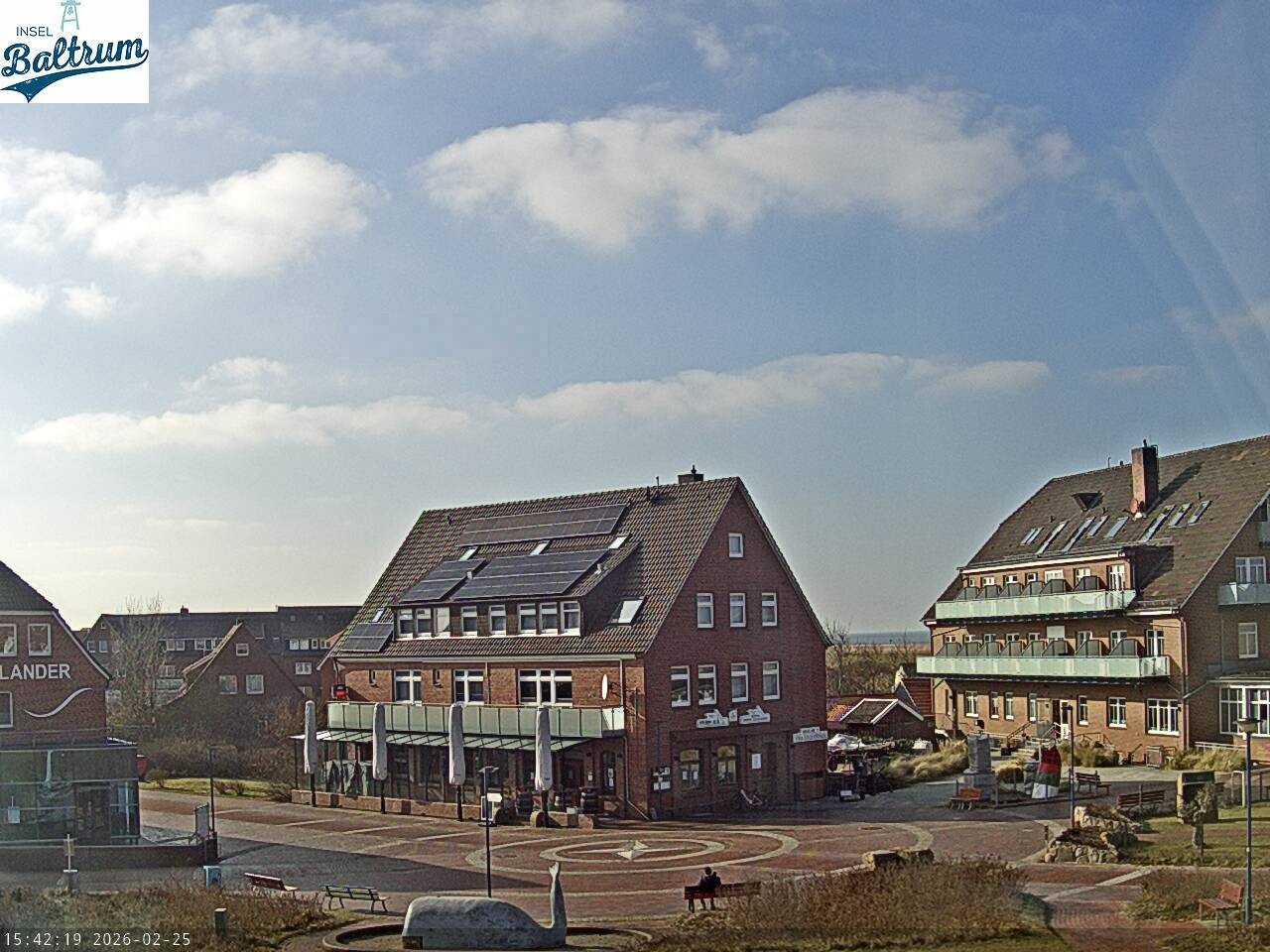 Archiv Foto Webcam Marktplatz Baltrum