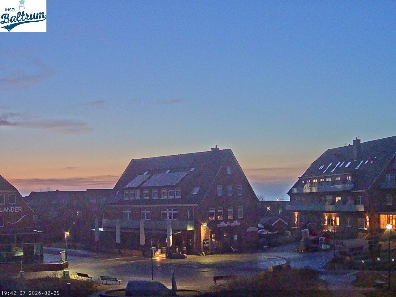 Archiv Foto Webcam Marktplatz Baltrum